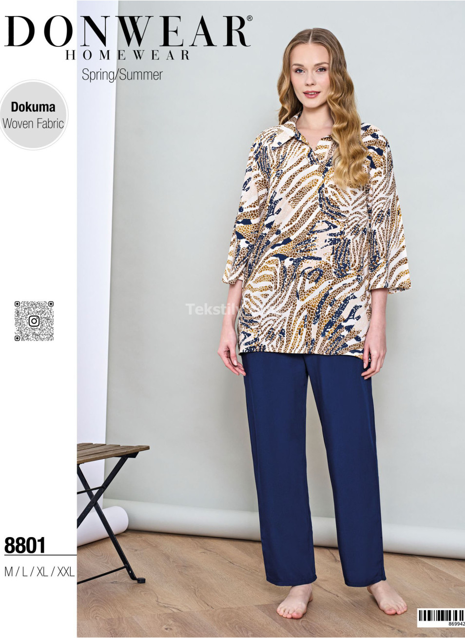Женский Комплект с Брюками Donwear 20225 (M+L+XL+2XL)