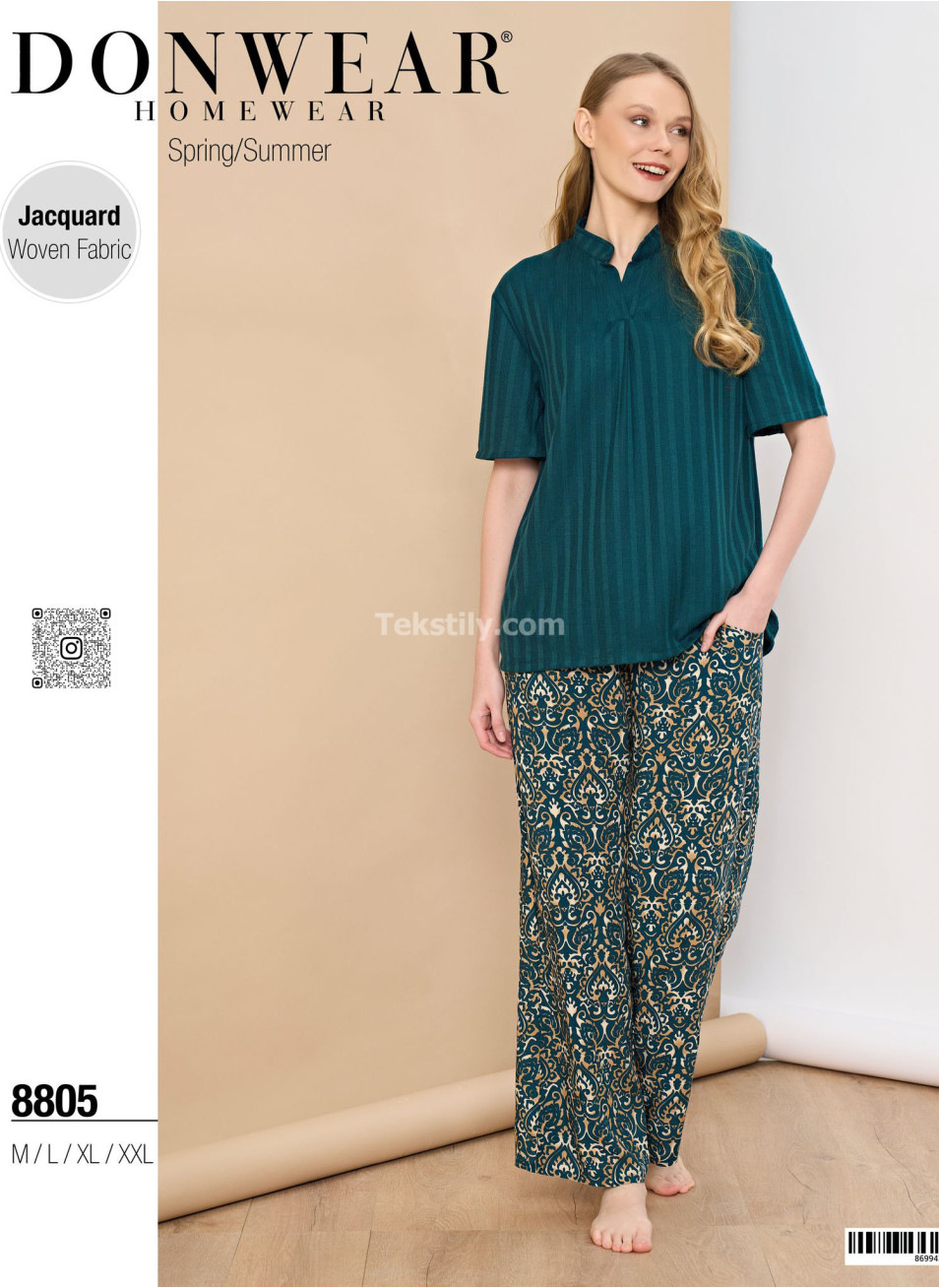 Женский Комплект с Брюками Donwear 20225 (M+L+XL+2XL)