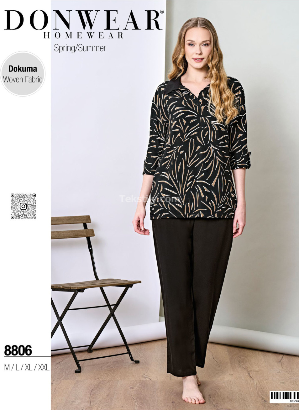 Женский Комплект с Брюками Donwear 20225 (M+L+XL+2XL)