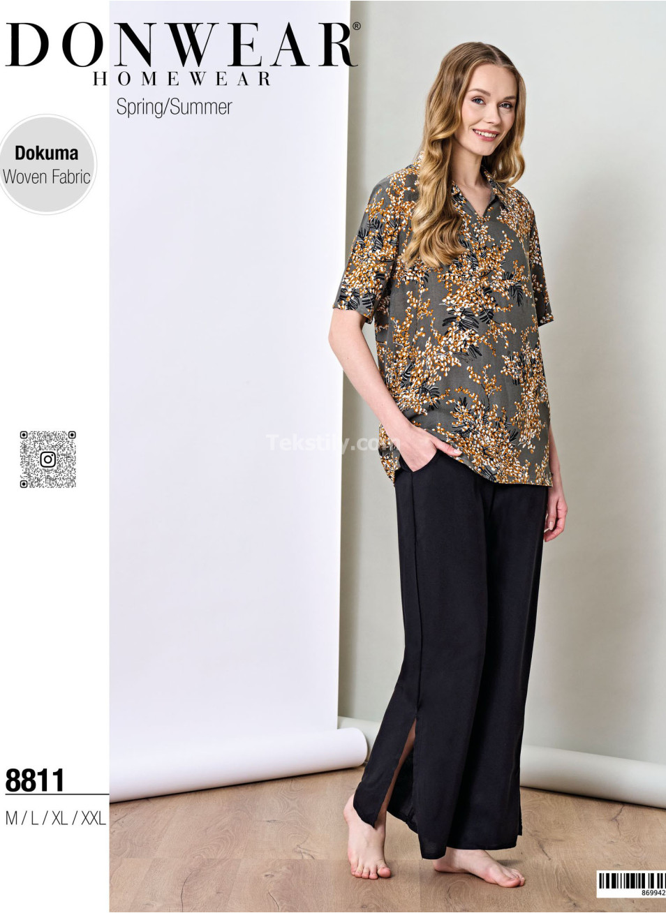 Женский Комплект с Брюками Donwear 20225 (M+L+XL+2XL)