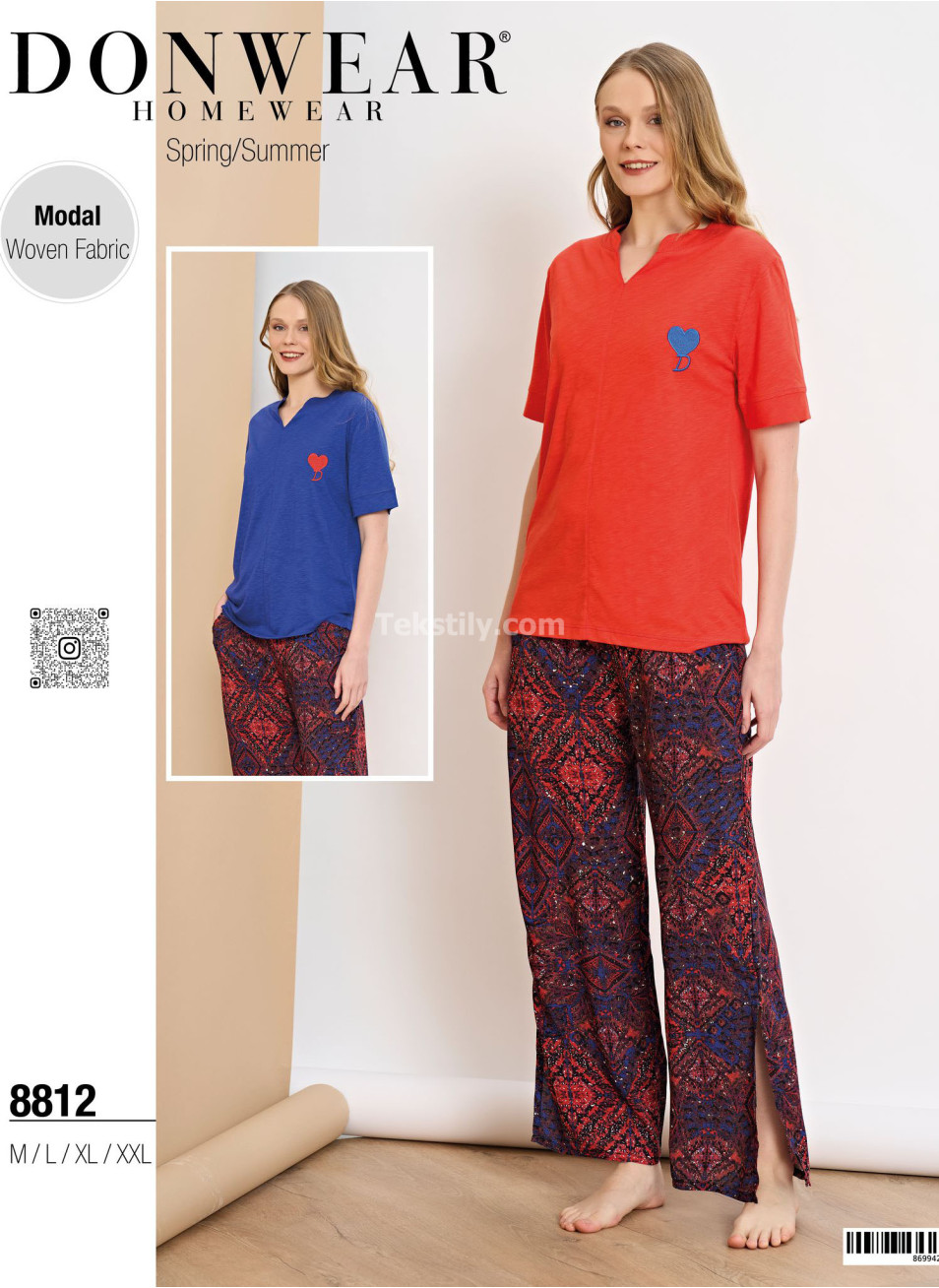 Женский Комплект с Брюками Donwear 20225 (M+L+XL+2XL)