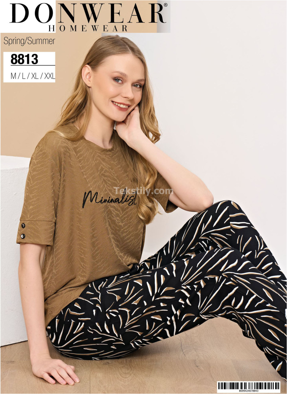 Женский Комплект с Брюками Donwear 20225 (M+L+XL+2XL)