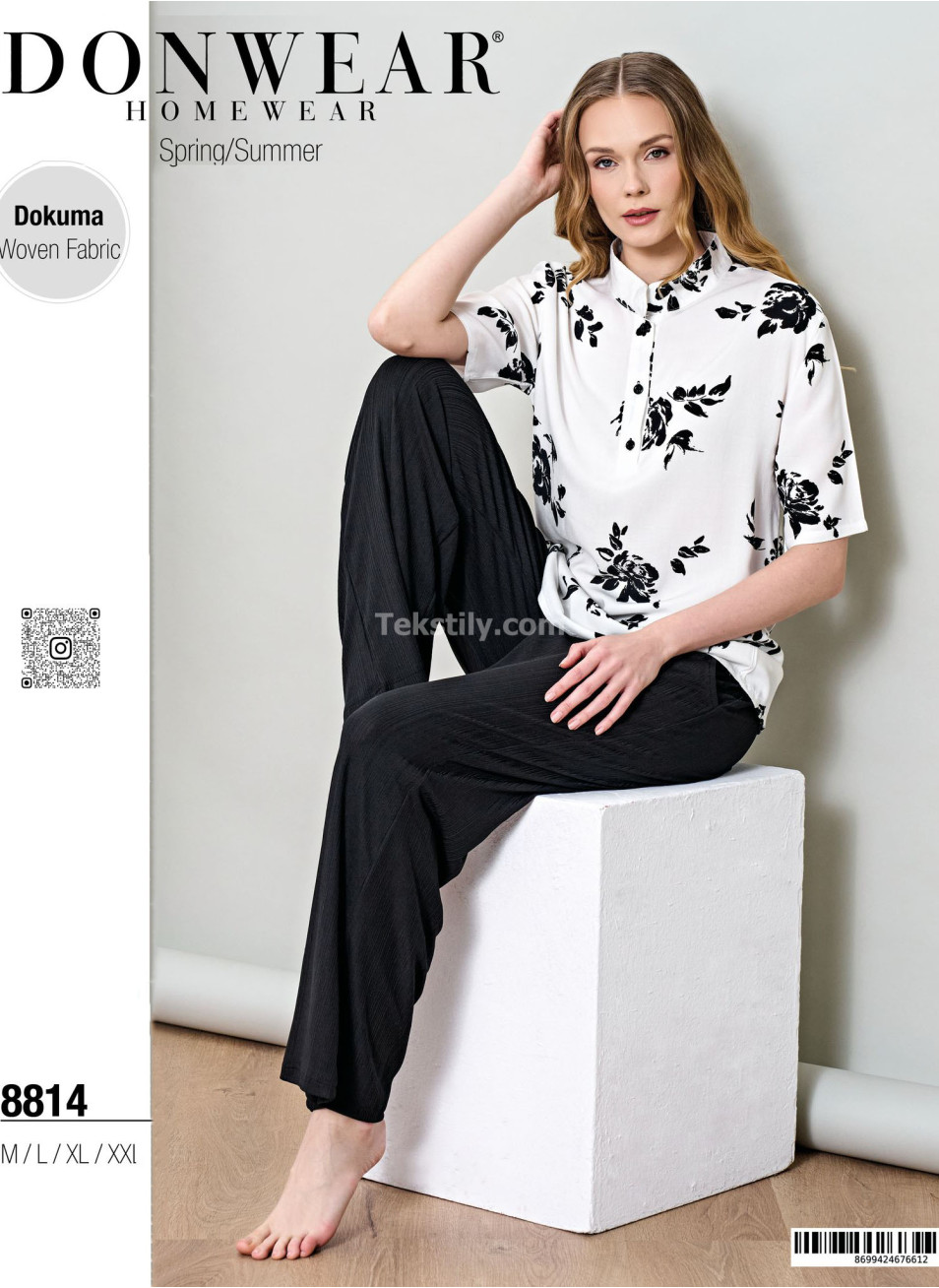 Женский Комплект с Брюками Donwear 20225 (M+L+XL+2XL)