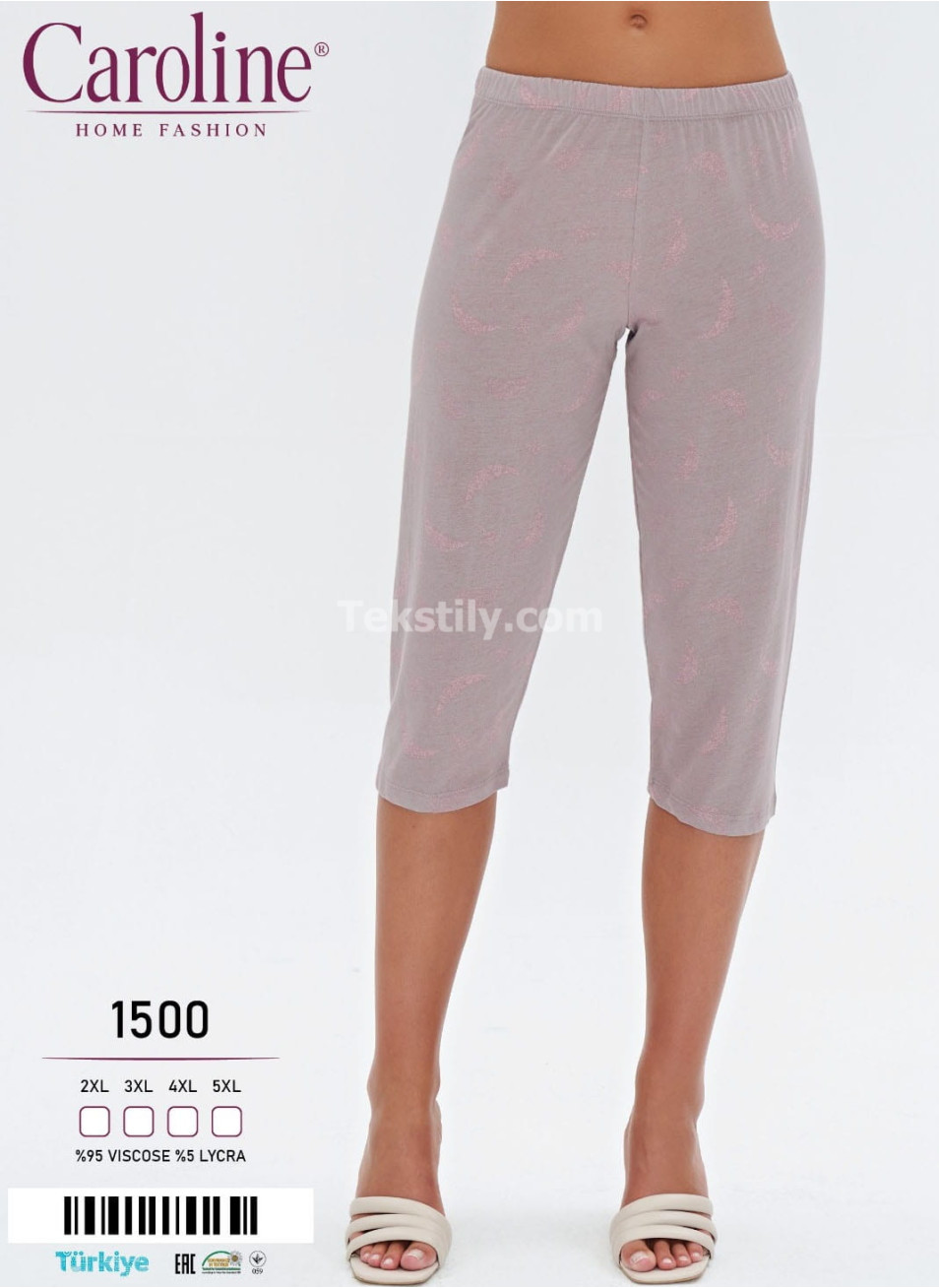 Женские Капри Caroline (2XL+3XL+4XL+5XL)