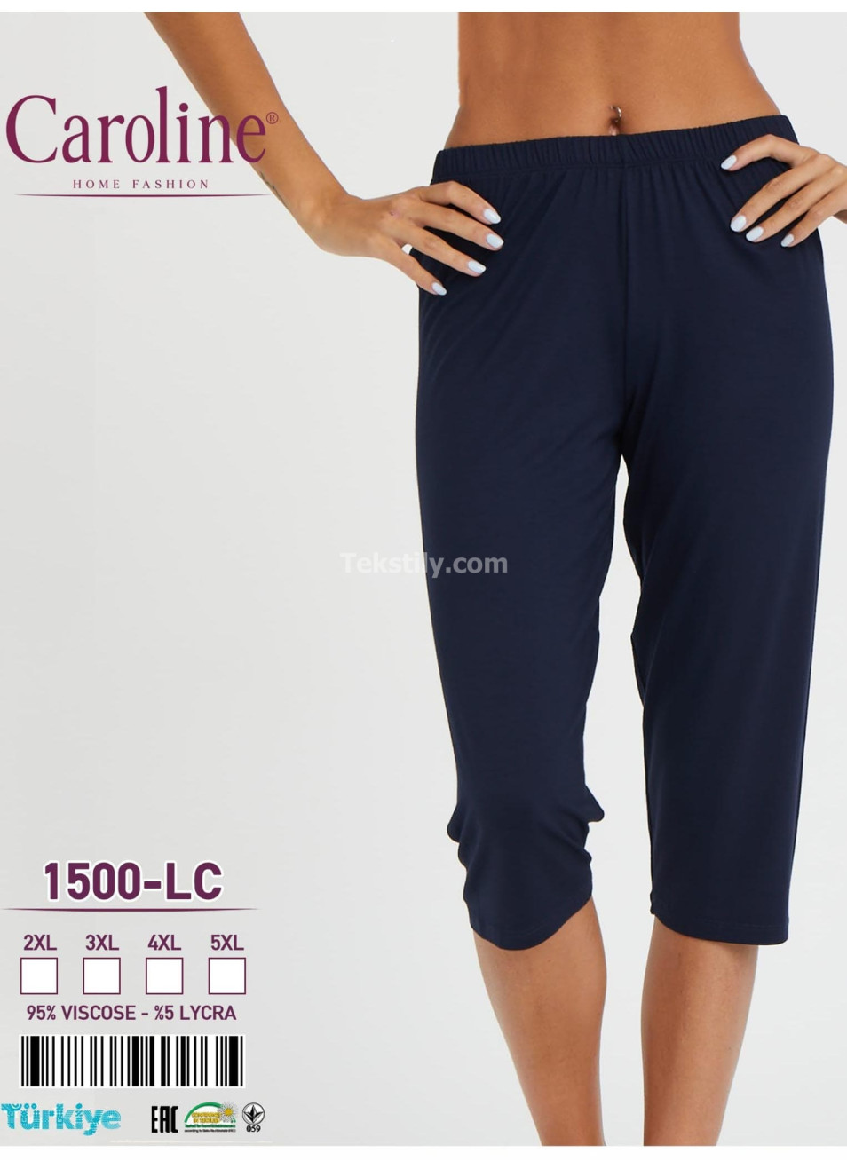 Женские Капри Caroline (2XL+3XL+4XL+5XL)