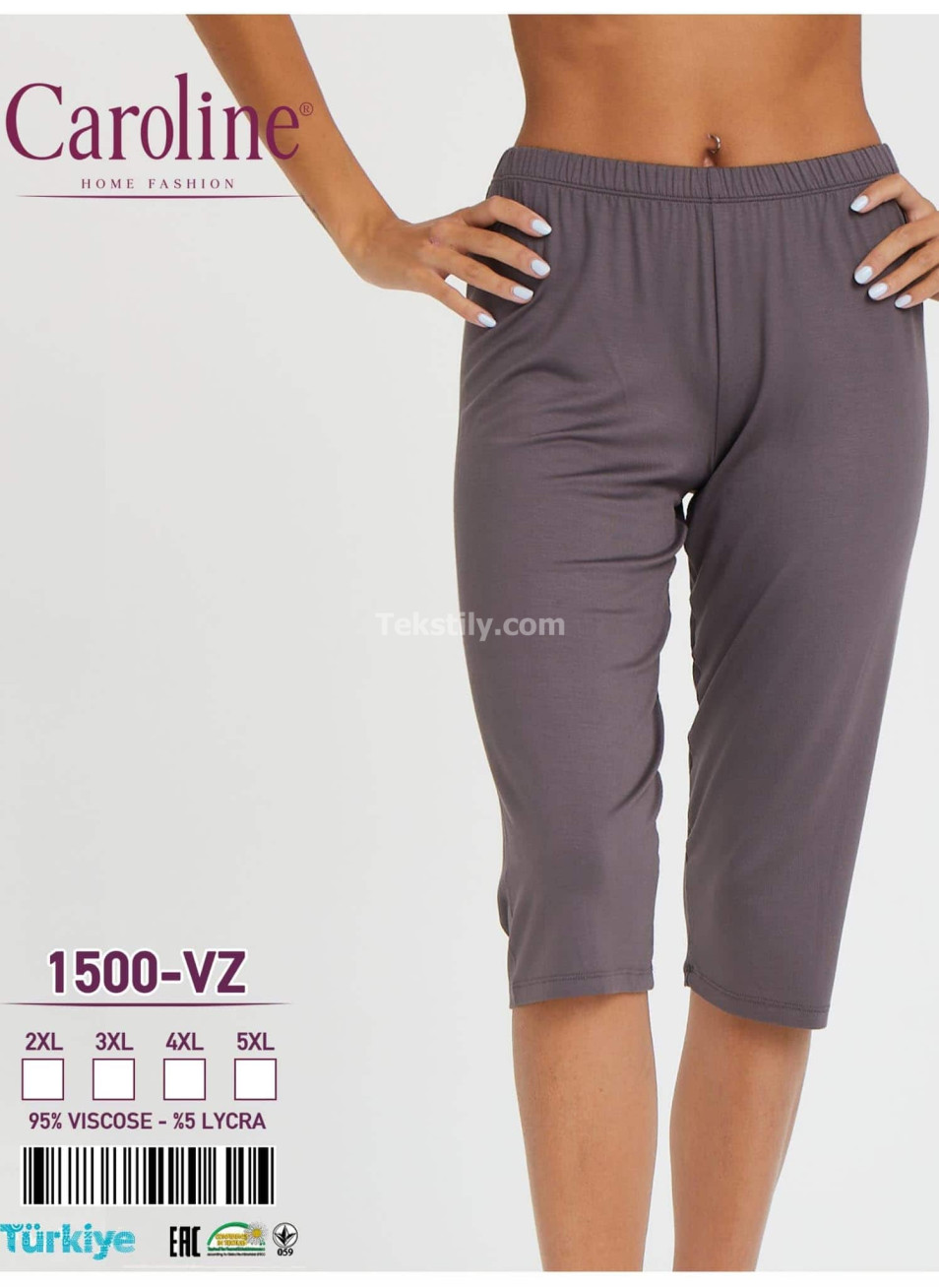Женские Капри Caroline (2XL+3XL+4XL+5XL)