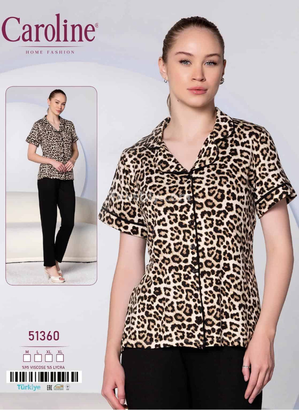 Женская Пижамa Caroline (M+L+XL+XL) 