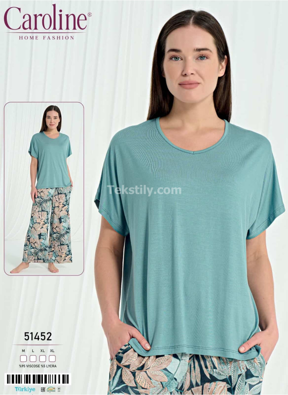 Женская Пижамa Caroline (M+L+XL+XL) 