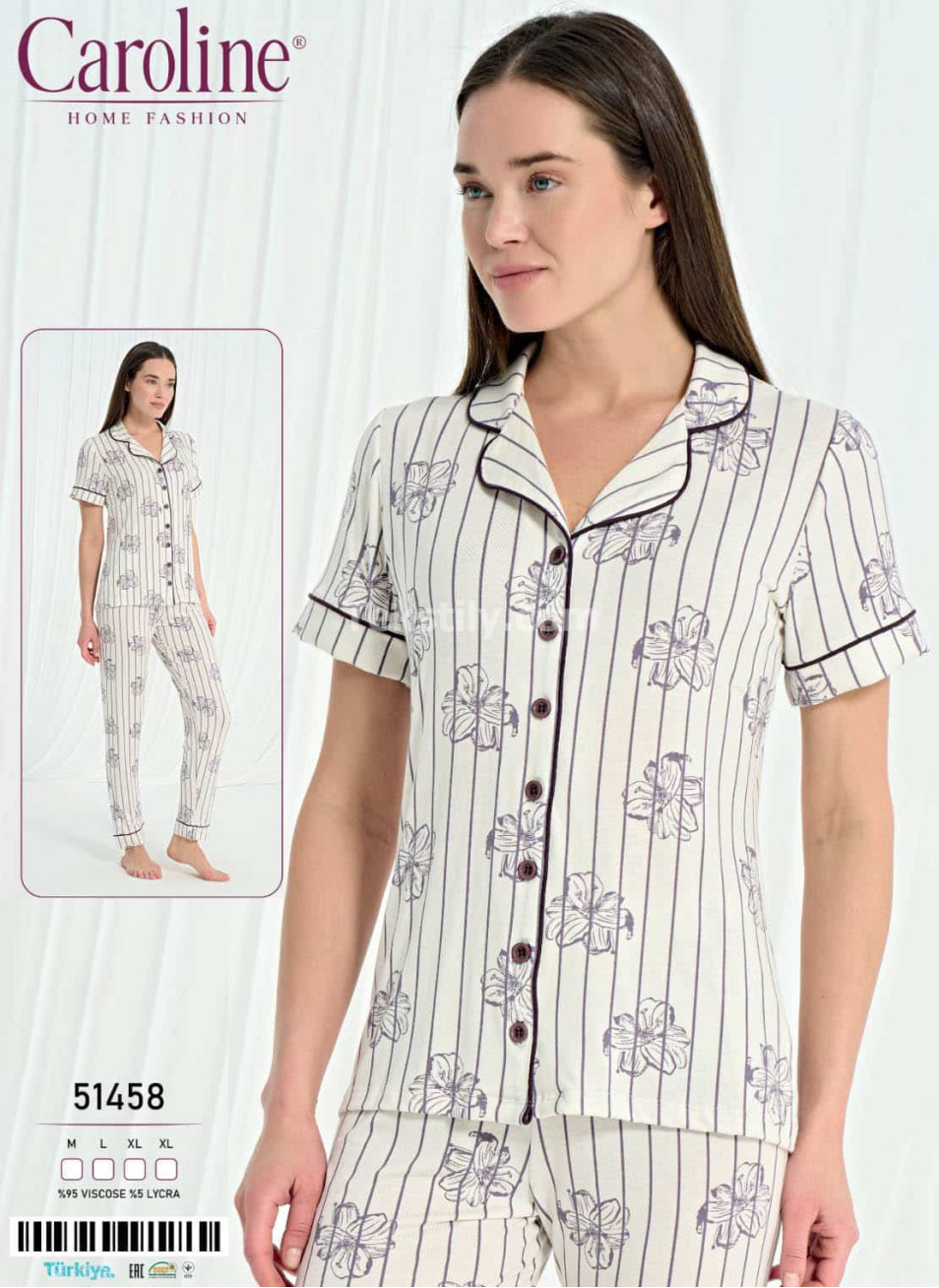 Женская Пижамa Caroline (M+L+XL+XL) 