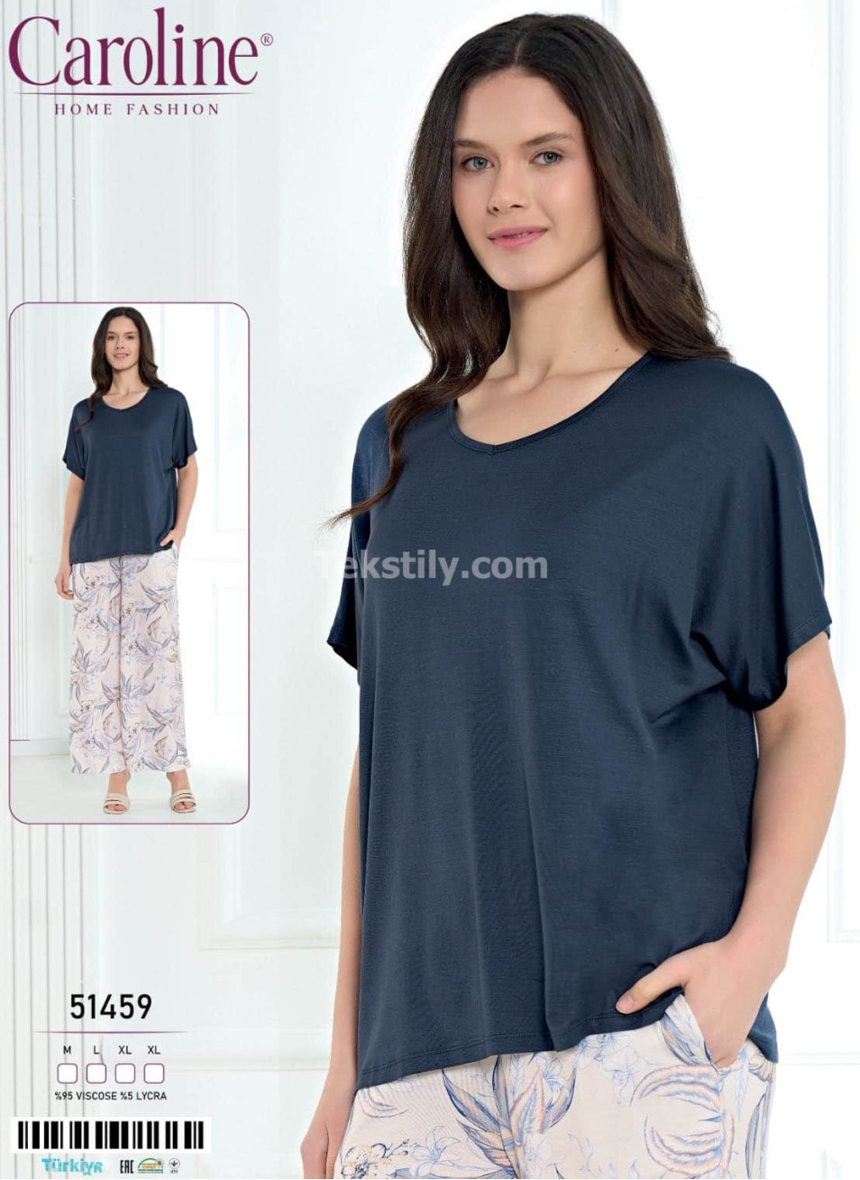 Женская Пижамa Caroline (M+L+XL+XL) 