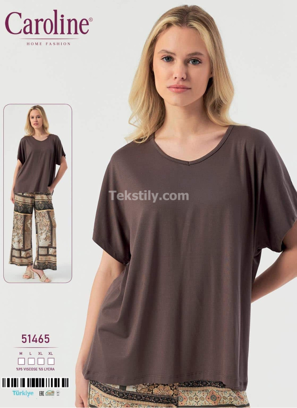 Женская Пижамa Caroline (M+L+XL+XL) 