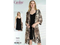 Женская Сорочка с Халатом Caroline (2XL+3XL+4XL)