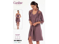 Женская Сорочка с Халатом Caroline (2XL+3XL+4XL)