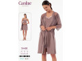 Женская Сорочка с Халатом Caroline (2XL+3XL+4XL)