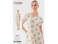 Ночная Женская Сорочка Caroline (2XL+3XL+4XL+5XL)