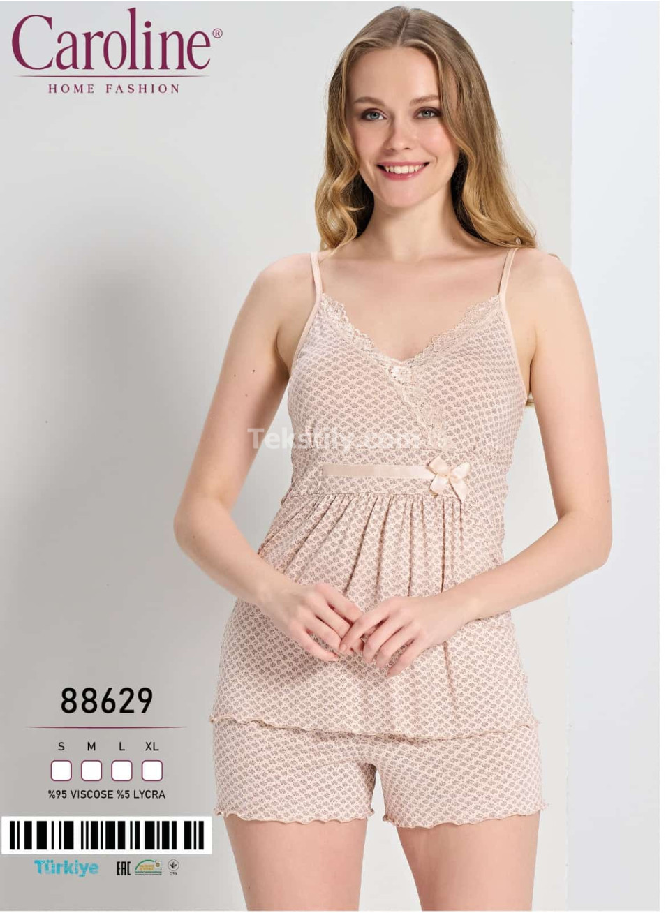 Женский Комплект с Шортами Caroline (S+M+L+XL)