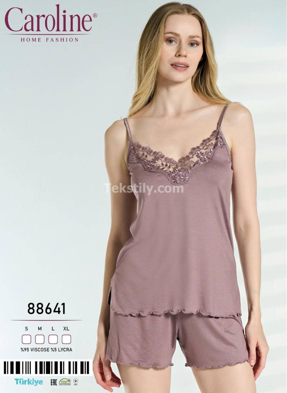 Женский Комплект с Шортами Caroline (S+M+L+XL)