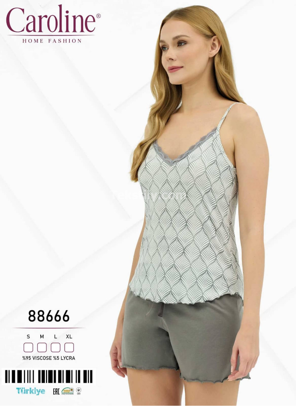 Женский Комплект с Шортами Caroline (S+M+L+XL)