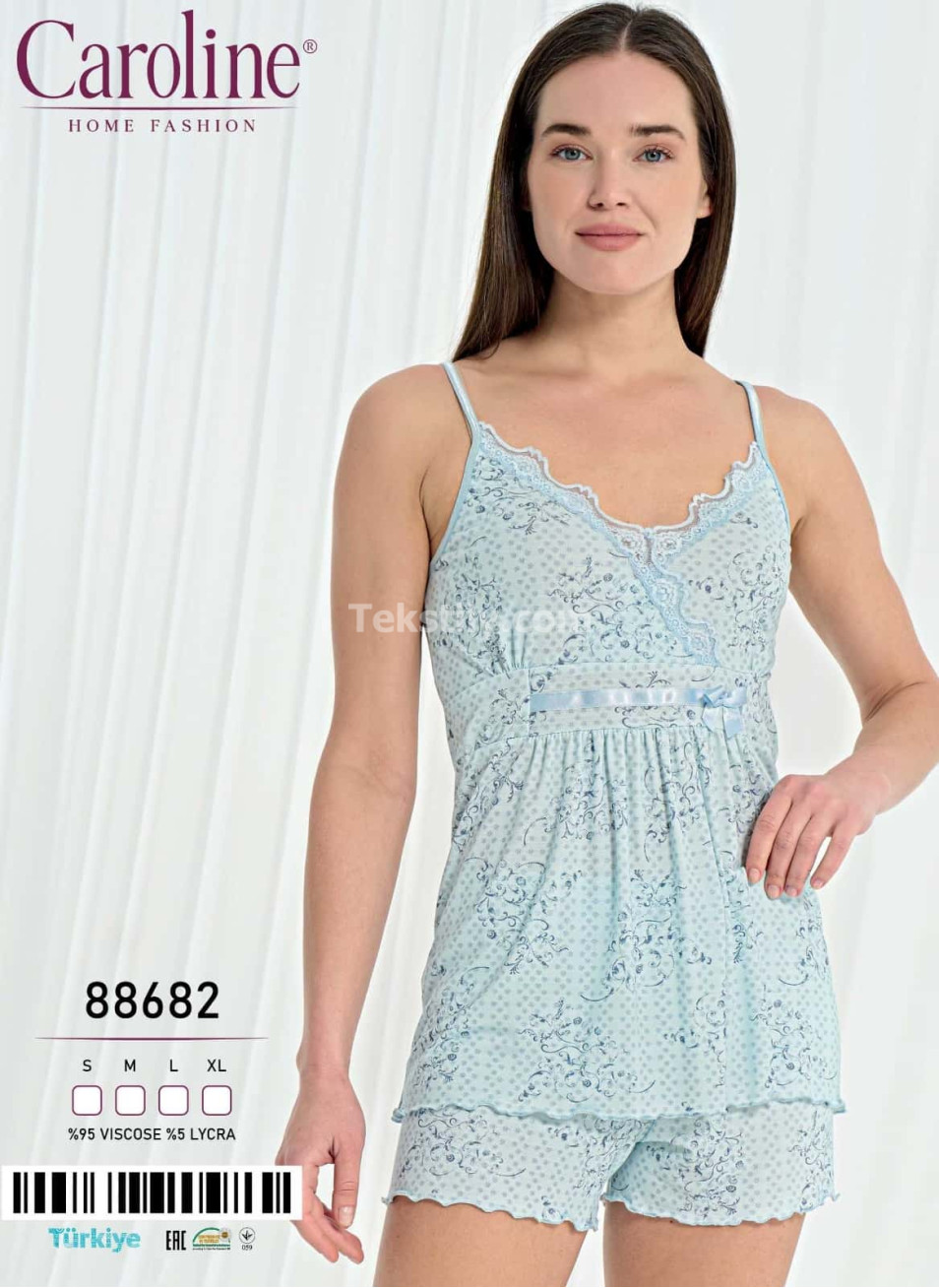 Женский Комплект с Шортами Caroline (S+M+L+XL)