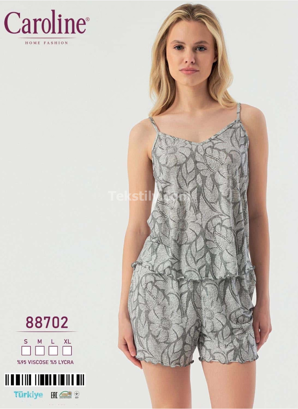 Женский Комплект с Шортами Caroline (S+M+L+XL)