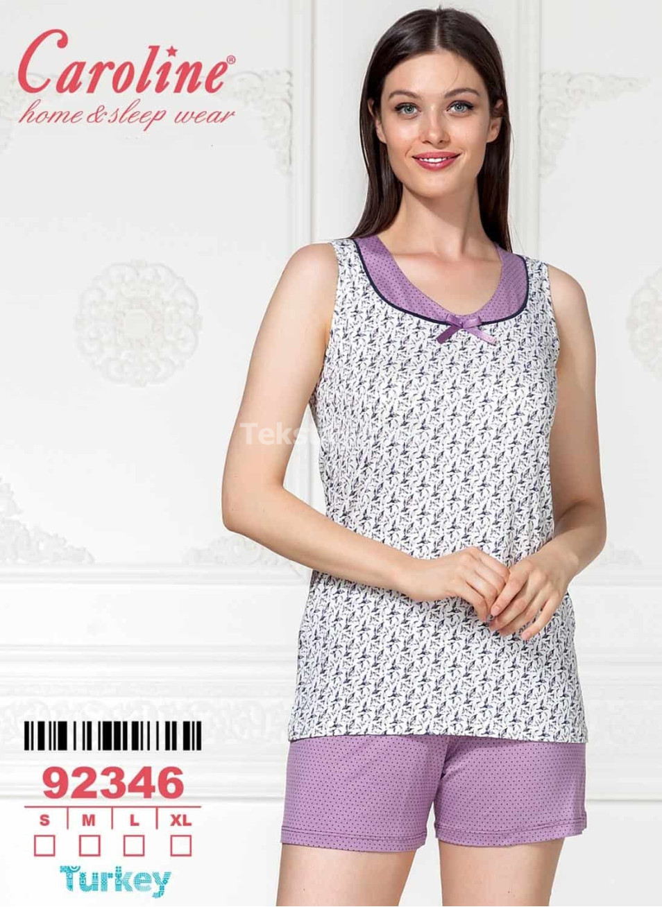 Женский Комплект с Шортами Caroline (S+M+L+XL)