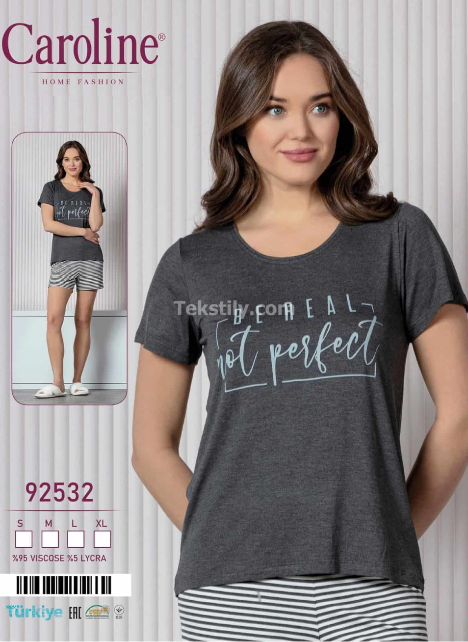 Женский Комплект с Шортами Caroline (S+M+L+XL)
