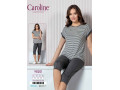 Женская Пижама Комплект с Капри Caroline (2XL+3XL+4XL+5XL) Женская Пижама Комплект с Капри Caroline (2XL+3XL+4XL+5XL)