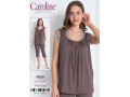 Женская Пижама Комплект с Капри Caroline (2XL+3XL+4XL+5XL)