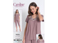 Женская Пижама Комплект с Капри Caroline (2XL+3XL+4XL+5XL)