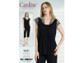Женская Пижама Комплект с Капри Caroline (2XL+3XL+4XL+5XL) Женская Пижама Комплект с Капри Caroline (2XL+3XL+4XL+5XL)