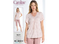 Женская Пижама Комплект с Капри Caroline (2XL+3XL+4XL+5XL)