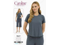 Женский Комплект с Капри Caroline (2XL+3XL+4XL+5XL) Женский Комплект с Капри Caroline (2XL+3XL+4XL+5XL)