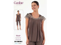 Женский Комплект с Капри Caroline (2XL+3XL+4XL+5XL) Женский Комплект с Капри Caroline (2XL+3XL+4XL+5XL)
