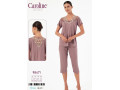Женский Комплект с Капри Caroline (2XL+3XL+4XL+5XL) Женский Комплект с Капри Caroline (2XL+3XL+4XL+5XL)