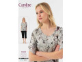 Женский Комплект с Капри Caroline (2XL+3XL+4XL+5XL) Женский Комплект с Капри Caroline (2XL+3XL+4XL+5XL)