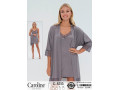 Женская Сорочка с Халатом Caroline (M+L+XL+2XL)