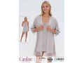 Женская Сорочка с Халатом Caroline (M+L+XL+2XL)