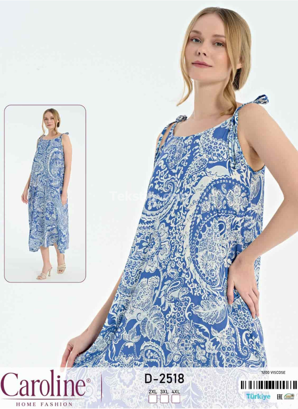 Женский сарафан Caroline (2XL+3XL+4XL)
