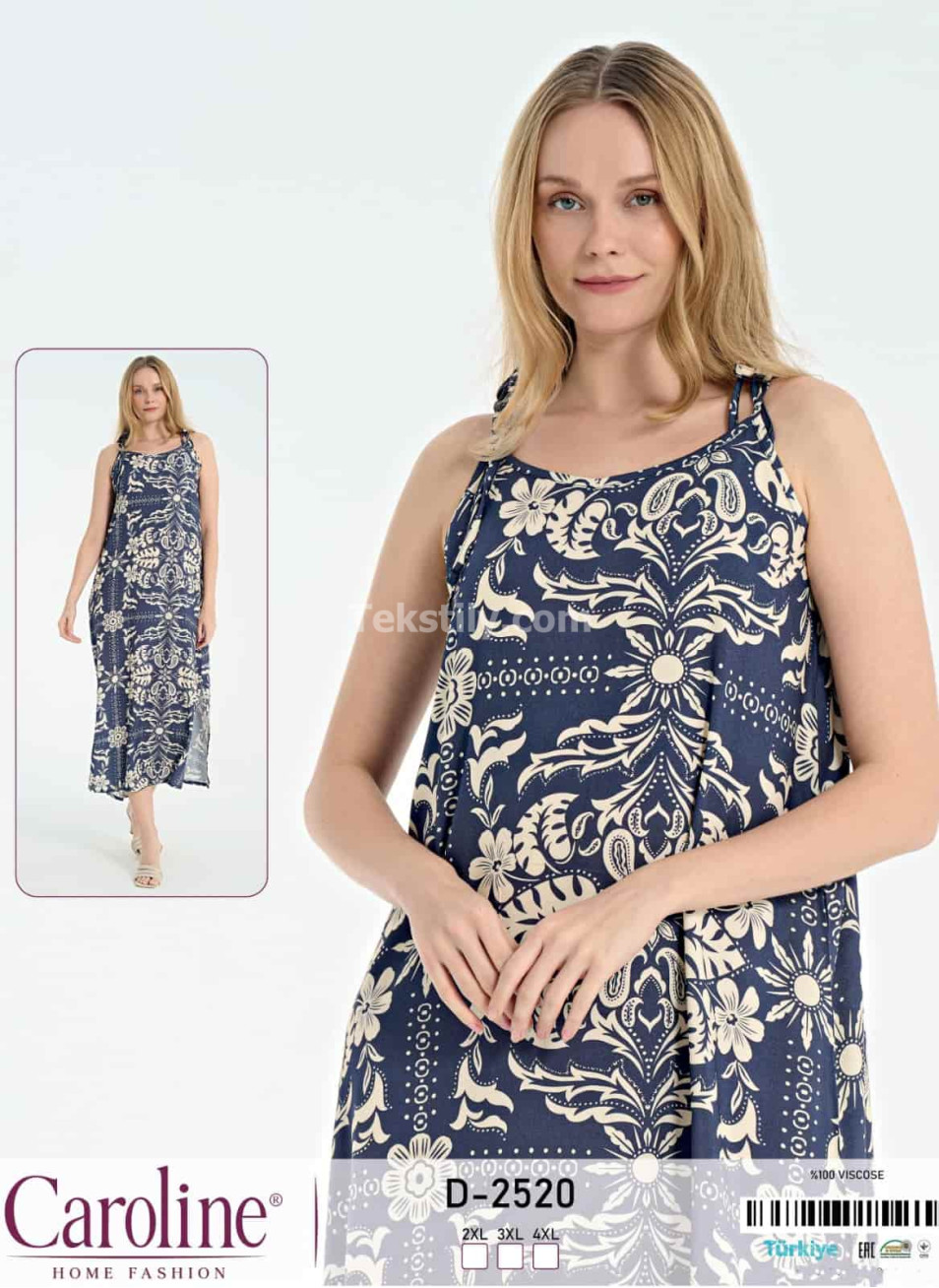 Женский сарафан Caroline (2XL+3XL+4XL)