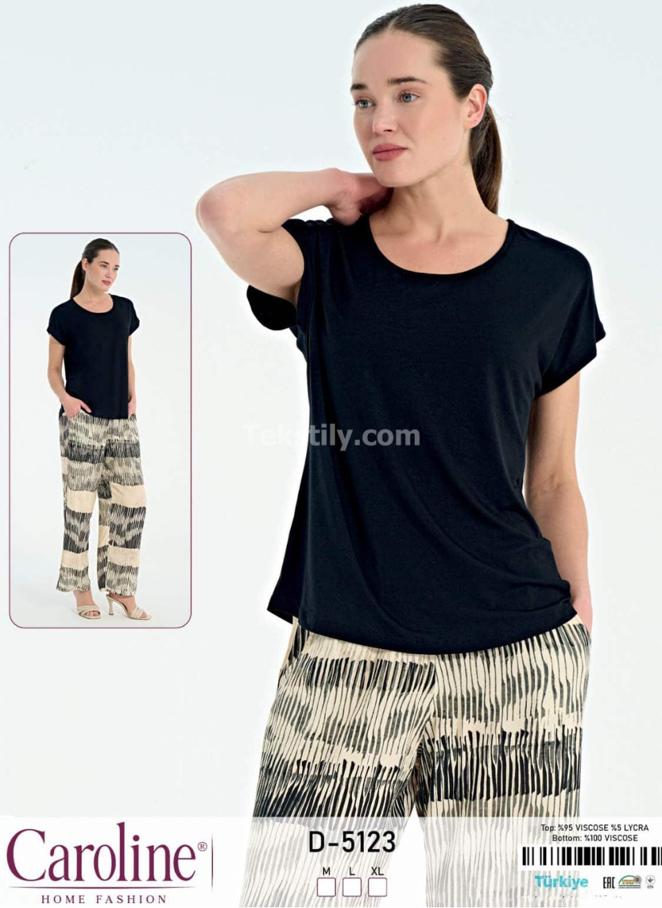 Женская Пижамa Caroline (M+L+XL) 