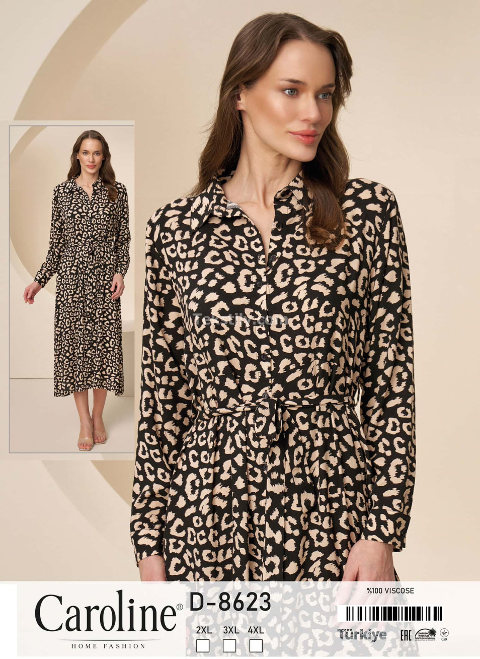Женское Платье Caroline (2XL+3XL+4XL)