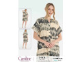 Женское домашнее платье Caroline (2XL+3XL+4XL)