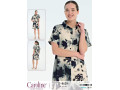Женский домашний халат Caroline (2XL+3XL+4XL)
