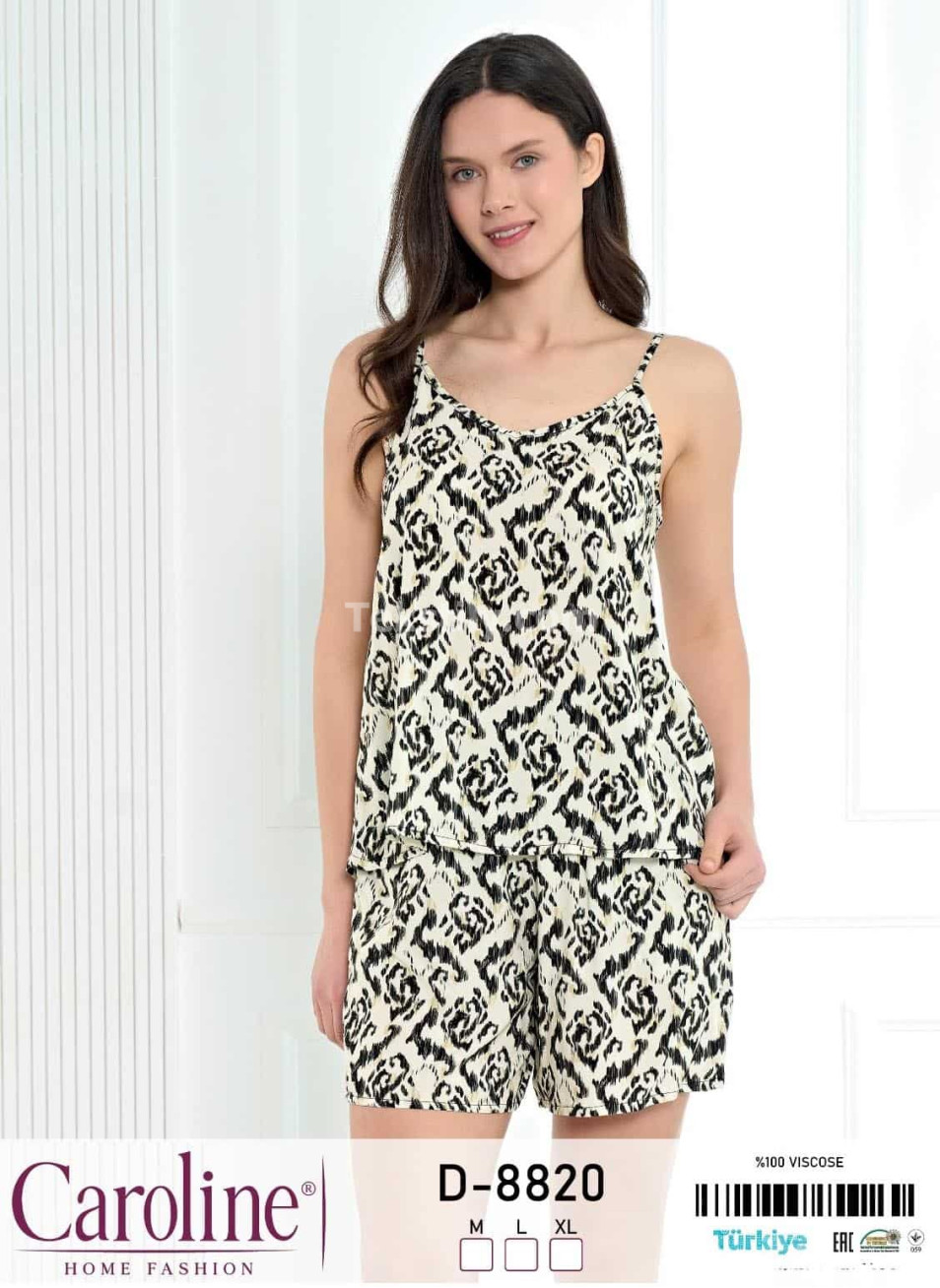 Женский Комплект с Шортами Caroline (M+L+XL) 
