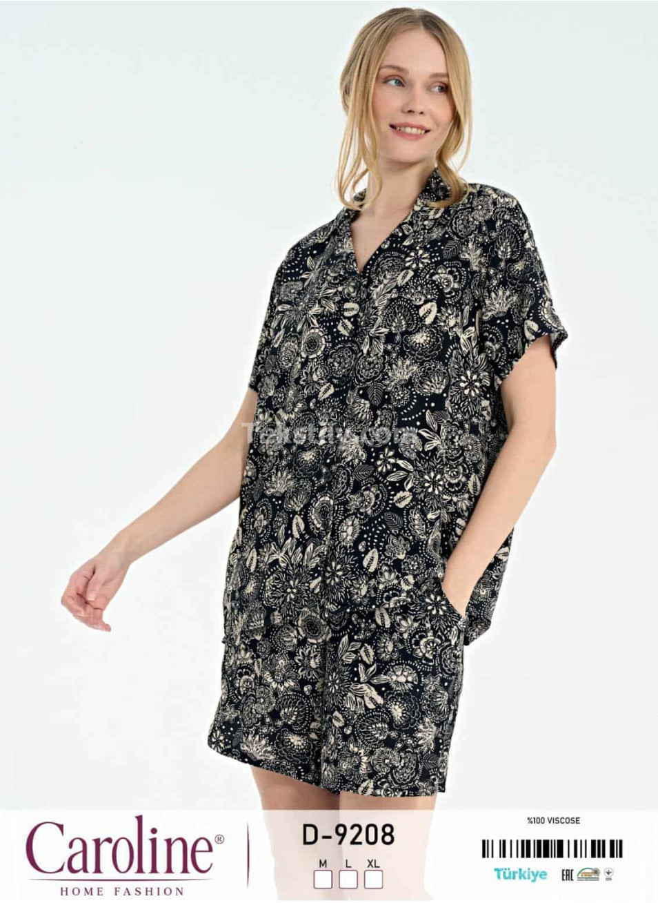 Женский Комплект с Шортами Caroline (M+L+XL) 
