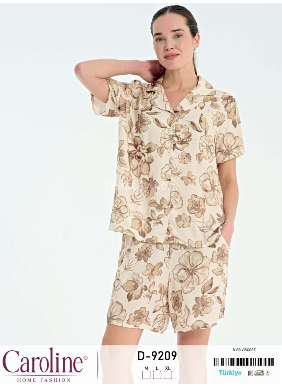 Женский Комплект с Шортами Caroline (M+L+XL) 
