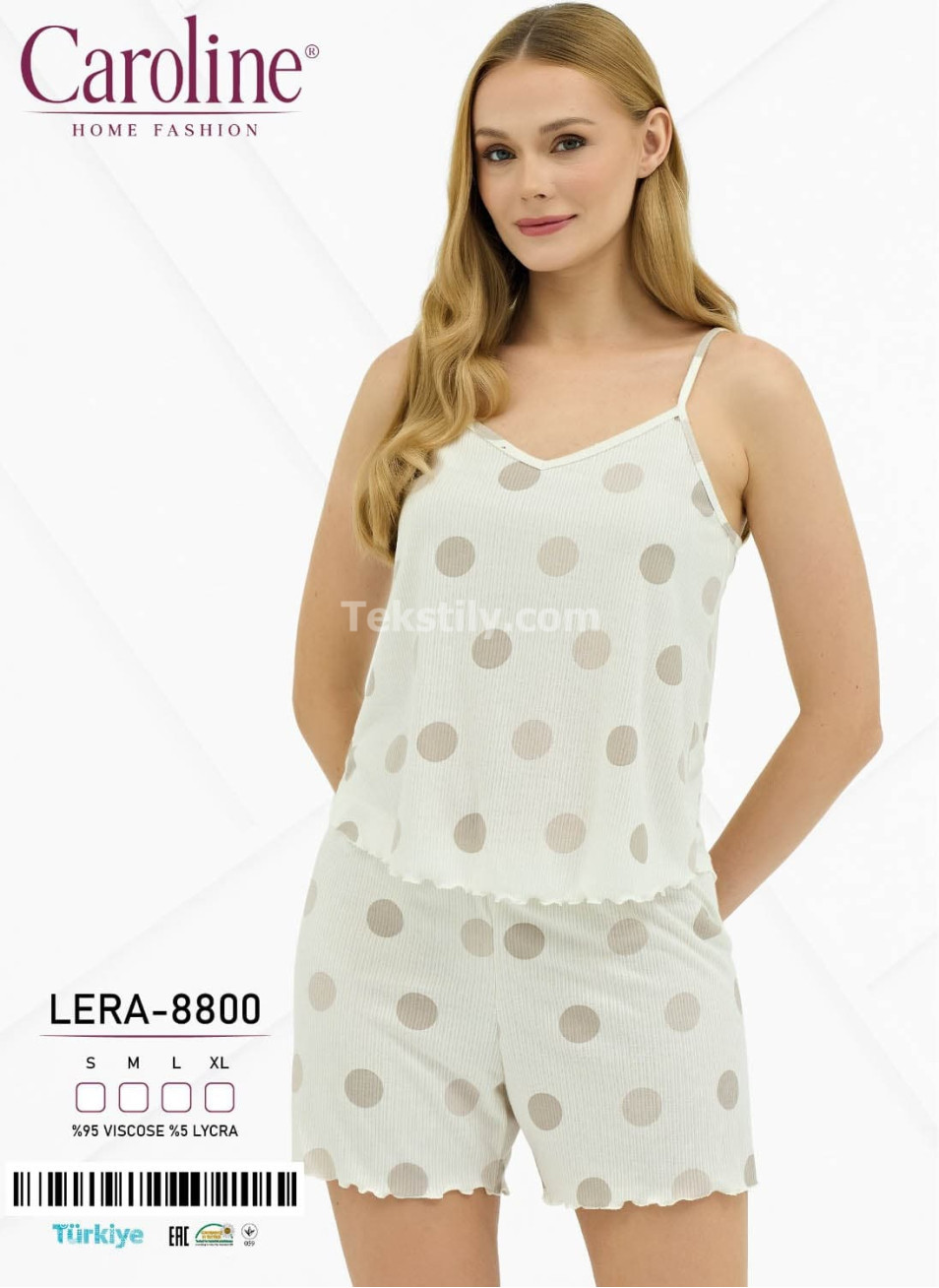 Женский Комплект с Шортами Caroline (S+M+L+XL)
