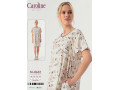 Ночная Женская Сорочка Caroline (2XL+3XL+4XL+5XL)