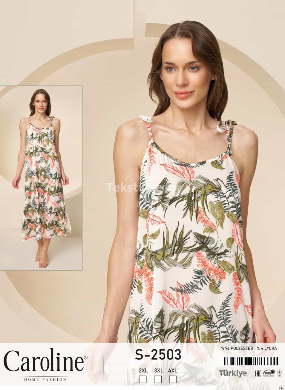 Женский сарафан Caroline (2XL+3XL+4XL)