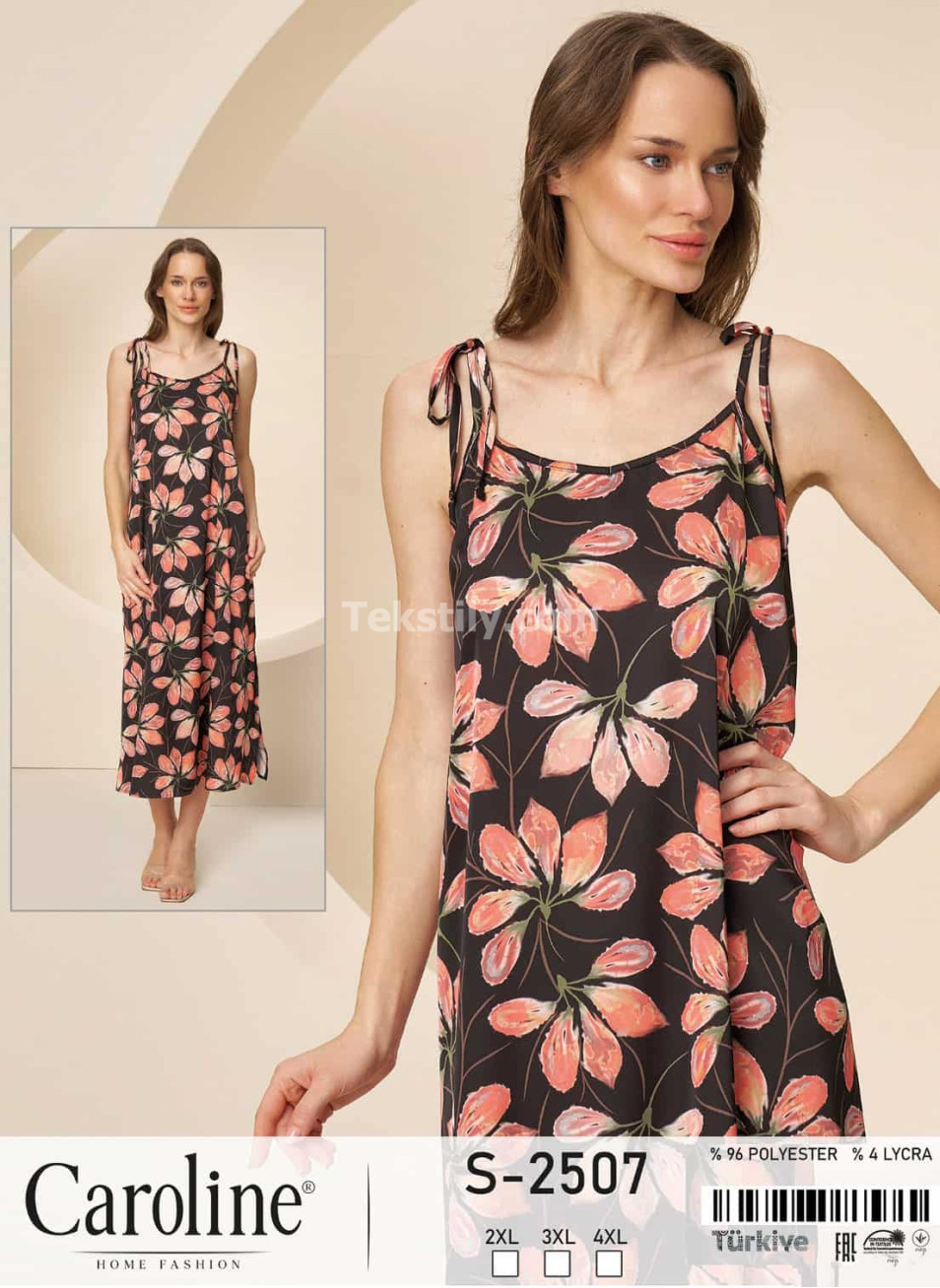 Женский сарафан Caroline (2XL+3XL+4XL)